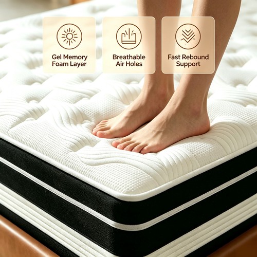 Gel memory foam twin - 14",